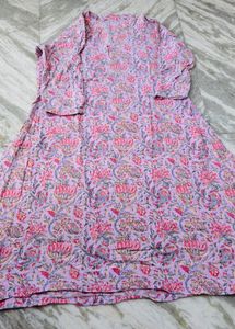 pink cotton kurti