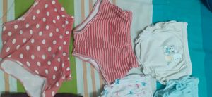 6 Baby girl Bloomer panties
