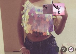 Sparkly Sequin Cami Top