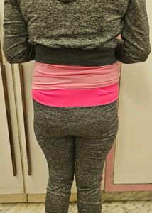 Gray &amp; Pink Activewear Set