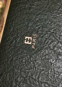 Chic black Textured Wallet