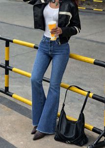 Flared Leg Denim Jeans