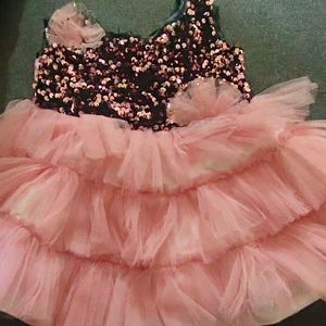 Sparkling Sequin & Tulle Party Dress