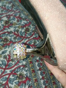 Sparkly Rose Gold Heels
