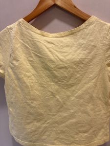 Yellow California WayPOP Crop T-Shirt