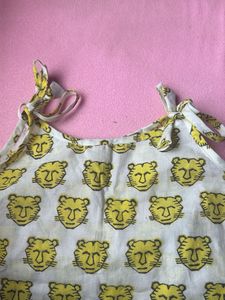 Cute Tiger Print Summer Dress