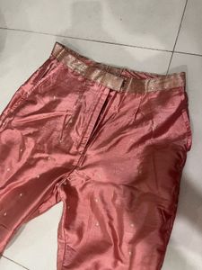 Tailor-made Pink Kurta Set from Sari