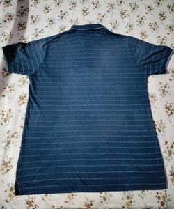 Men's Striped Polo T-Shirt