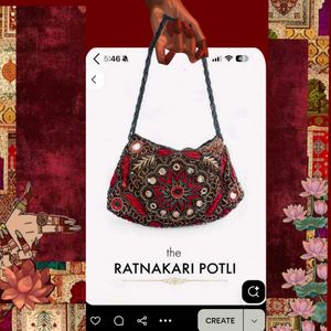 Y2k desi potli bag