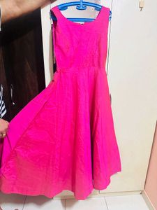 Hot Pink Dress one time used