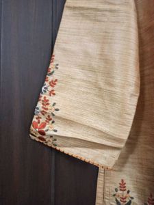 Embroidered Silk Kurta