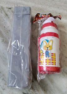 Set of 4 Stylish Water Bottles