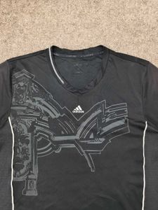 Adidas Black Graphic T-Shirt
