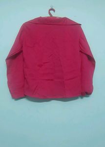 women classic pink shirt