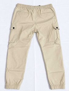 Size 36 Cream Cotton Unisex Cargo Pants