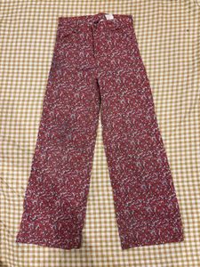 Floral Wide-Leg Pants