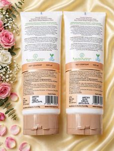Combo Mamaearth Rice Dewy Bright Face Wash With  W