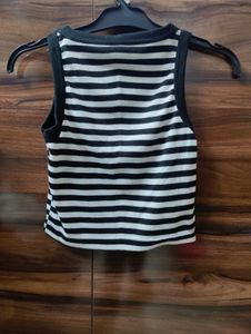 Striped Sleeveless Tank Top