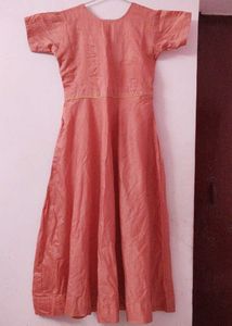 Coral Ethnic gown.