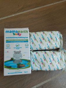 Mamaearth Baby bathing bar pack of 2