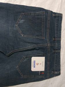 Dark Blue Denim Jeans