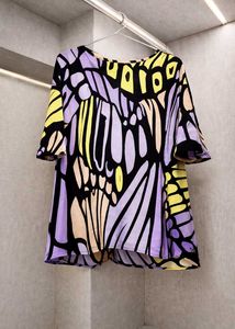 Allen Solly Abstract Butterfly Print Top