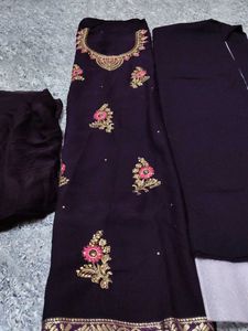 Embroidered  Kurta Set