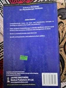 Textbook of Sociology for Physiotherapy Students