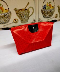 Beautiful Multi purpose Red Small Pouch