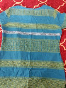 Aurelia Green straight kurti