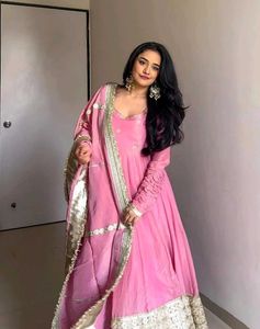 Elegant Pink Kurta Set with Dupatta