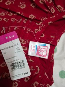 Pink Blue Baby Dress