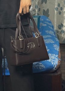 Stylish Dark Brown Handbag