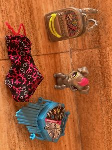 Monster High Doll Accessories Lot