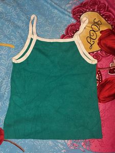 Green 'Bestie' Tank Top