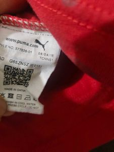 Red Ferrari Puma T-Shirt