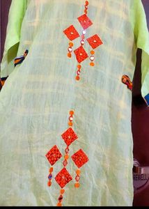 Multi Printed Kurti For Girl Or Woman 40 Bust