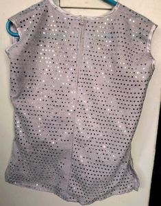 Sparkling Sequin Top + Dhoti style Pants DANCE