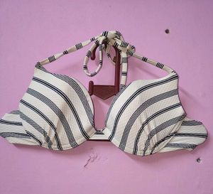 Striped Bikini Top