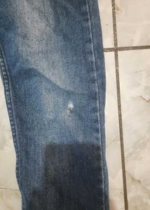 Blue Wash Denim Jeans