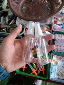 Lot of 10 Mini Spray Bottles 50-60 ml