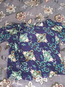 Bohemian Print Long Sleeve Top