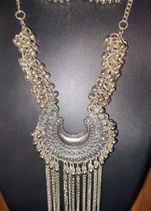 New Oxidised Jewellery Set