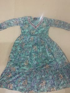 Beautiful floral print maxi dress