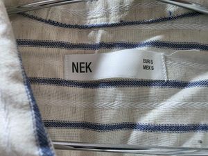 Men's Striped Button-Down Shirt