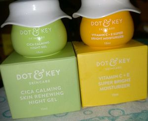 Niacinamide Night Gel And Vitamin C Moisture