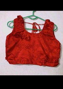 🎀Vibrant Red Lehenga Choli Set🎀