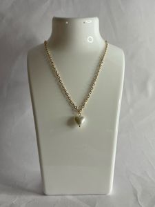 Classy Pearl Heart Pendant ✨