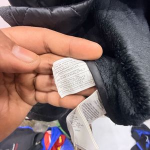 Ralph Lauren Quilted Jacket with Fur Collar