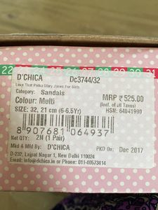 D’chica Red Kids Shoes